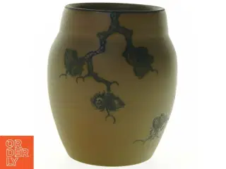 Dekorativ vase med uglemotiv (str. 18 cm)