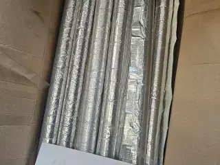  Rør isolering med aluminiumsfolie, 22 mm 35 meter