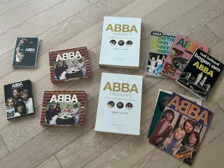 ABBA samleobjekter - bl.a. bøger og puslespil