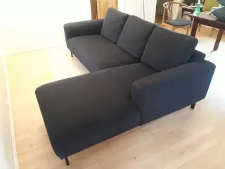 Sofa med chaiselong 3 person