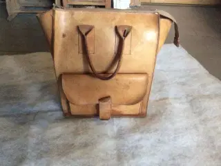 Kærnelædertaske