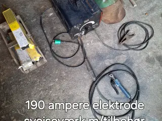 Einhell 190 Ampere elektrode svejseværk