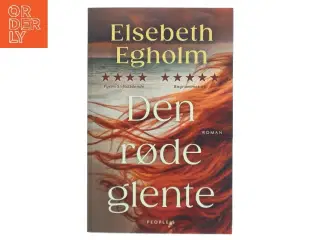 Den røde glente : roman af Elsebeth Egholm (Bog)