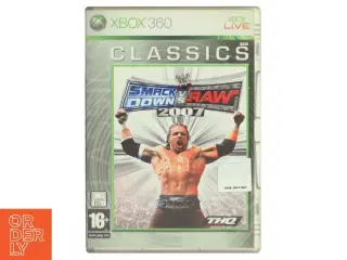 WWE SmackDown vs. Raw 2007 Xbox 360 Spil fra THQ