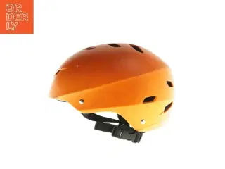 Orange cykelhjelm (str. 52-55 cm)