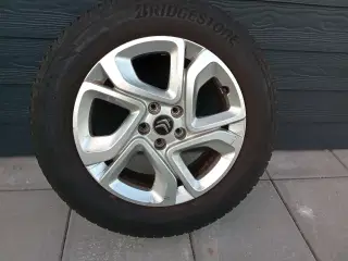 Vinterdæk på alu fælge 