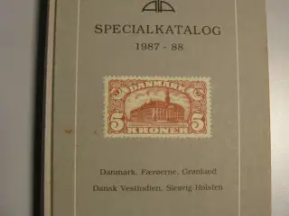 AFA Specialkatalog Danmark m.m. 1987-1988