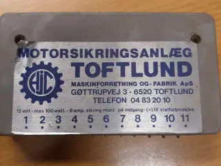 Motorsikringsanlæg