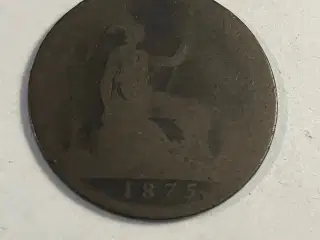 One Penny 1875 England