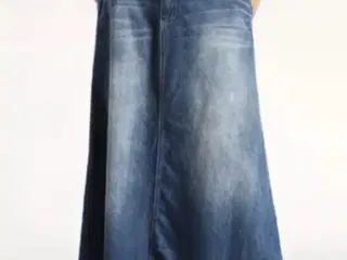 Denim nederdel