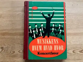 Musikkens Hvem Hvad Hvor. Koncertfører