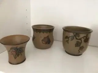 Lille samling af Hjort keramik