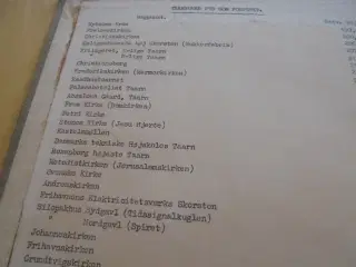 Azimuttabel for ”Danske Farvande” – fra 1946  