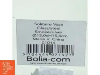 Solitaire vase fra Bolia (str. 15 x 12 cm)