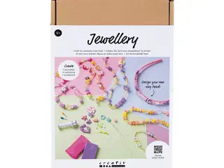 DIY Kit Smykker Børn, ass. farver, 1 pk.