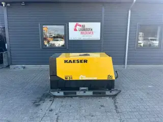 Kaeser M 31 mobilkompressor på ski kun kørt 189t