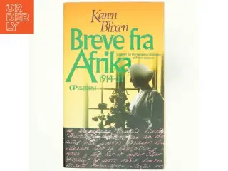 Breve fra Afrik 1014-31 af Karen Blixen