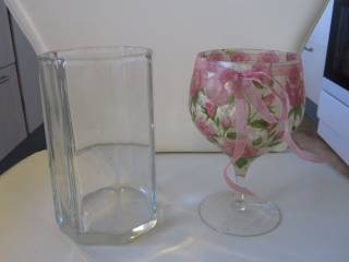 Glasvase 