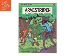Arvestriden eller Hvordan Splint fandt Spirillen af Franquin (Bog)