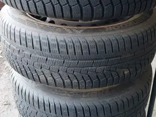 Vinterhjul med Hankook dæk 205/60R16