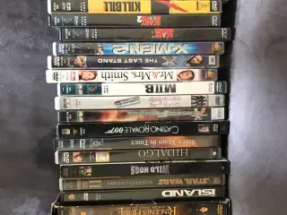 Forskellige dvd film