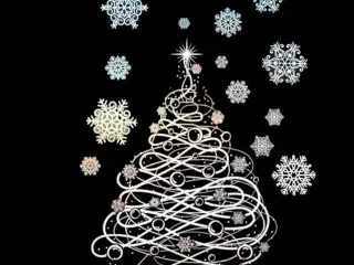 Skab Magisk Julestemning med Store Juleklistermærk