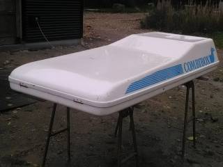 Tagboks i glasfiber