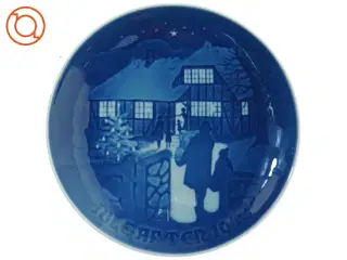 Bing & Grøndahl Juleaften 1973 juleplatte fra Bing & Grøndahl (str. 18 cm)
