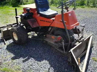 3 hjuls havetraktor, veteran