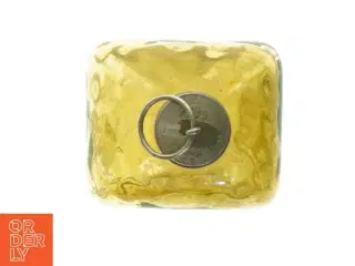 Antik glasflaske (str. 15 cm)