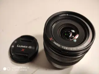 Panasonic Lumix G 12-32mm f2.8 zoom objektiv