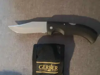 Gerber foldekniv med hylster