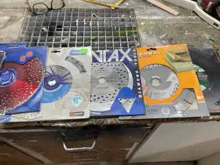 Diamantskæreskiver 230 mm til beton/granit