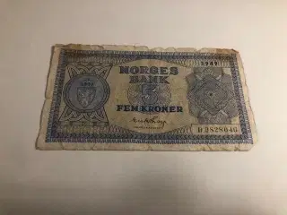5 Kroner Norge 1949