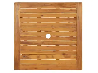 Foldbart havebord 70 x 70 x 75 cm massivt akacietræ