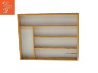 Træramme til opbevaring (str. 29x37x4,5 cm)