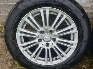 Mercedes fælge med sommerdæk