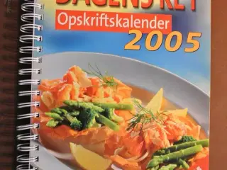 dagens ret opskriftkalender 2005 med 365 opskrifte