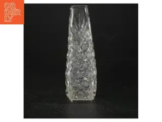 Krystalglas vase (str. 17 cm)