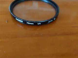 72mm UV filter 