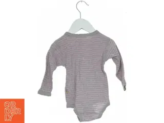 Stribet bodystocking til baby fra Joha (str. 68)