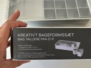 Bageform til tal-kager