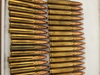 Forskelligt riffel ammo 9.3x62 og 6.5x55