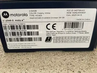 Motorola e 13 sprit ny