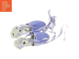 Espadrillos til damer med snører (str. 37)