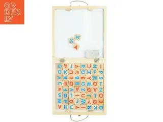 Bogstavtavle med bogstavsbrikker (str. 30 x 30 cm)