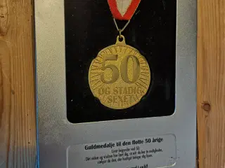 50 års medalje - 50år og stadig sexet