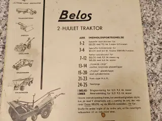 Instruktionsbog til belos/gravely 