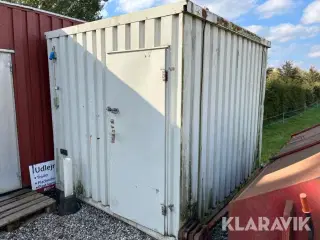 Materiel container Sabu isoleret