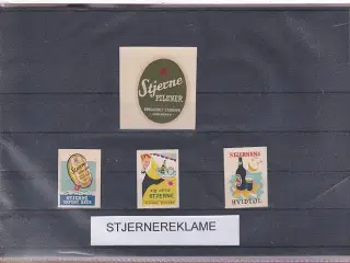 Stjernereklame - 4 Stk.